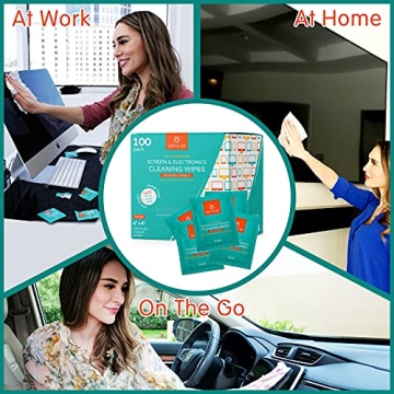 Premium Screen Wipes for Electronic Devices | Anti-Streak & Safe