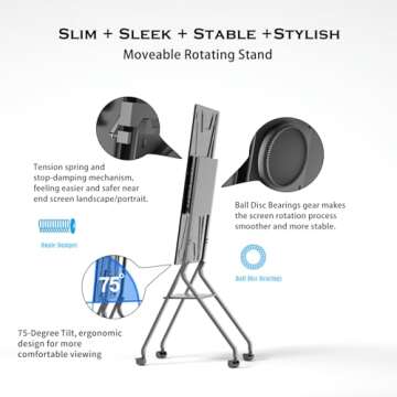 TIBURN FLIP HUB 55" Smart Board - Rotatable & Interactive