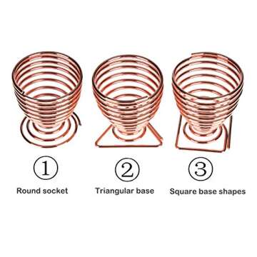 LanMa Beauty Sponge Blender Holder, Makeup Sponge Drying Stand Storage Egg Powder Puff Display Stand (3PC)