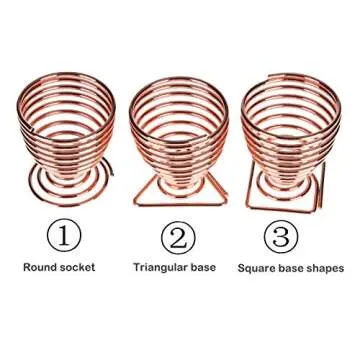 LanMa Beauty Sponge Blender Holder, Makeup Sponge Drying Stand Storage Egg Powder Puff Display Stand (3PC)