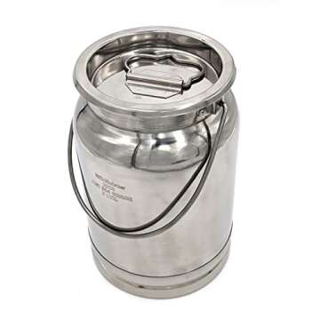 The Dairy Shoppe Stainless Steel Milk Can Tote (5 Liter)