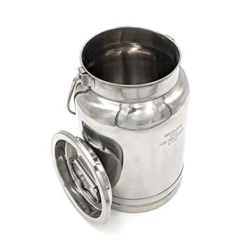 The Dairy Shoppe Stainless Steel Milk Can Tote (5 Liter)