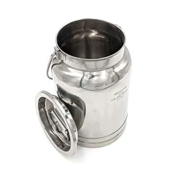 The Dairy Shoppe Stainless Steel Milk Can Tote (5 Liter)