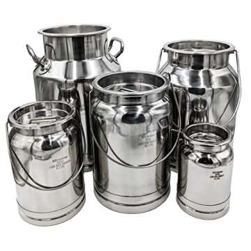 The Dairy Shoppe Stainless Steel Milk Can Tote (5 Liter)