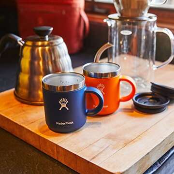 Hydro Flask 12 oz Mug Stone for Hot & Cold Beverages