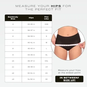 Bambody Leakproof Absorbent Panties for Women & Teens