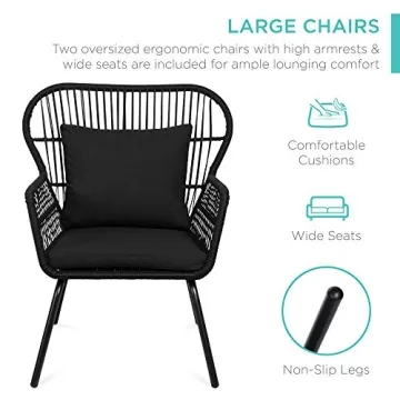 Best Choice Products Bistro Set - Stylish Outdoor Furniture