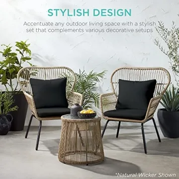 Best Choice Products Bistro Set - Stylish Outdoor Furniture