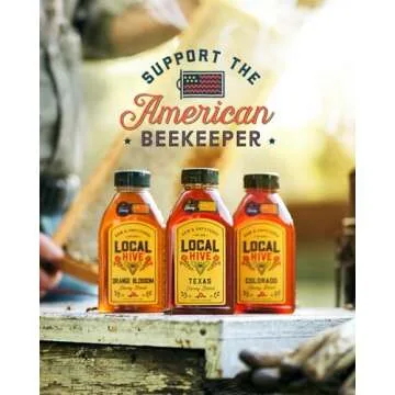 Local Hive Raw Unfiltered Honey 16 oz - Pure Flavor