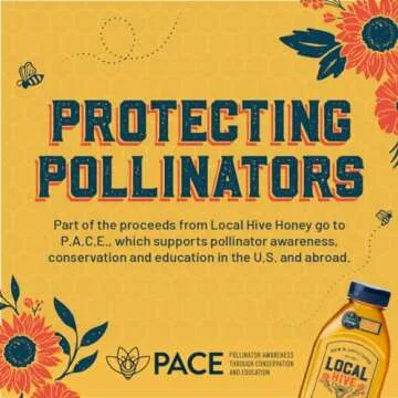 Local Hive Raw Unfiltered Honey 16 oz - Pure Flavor