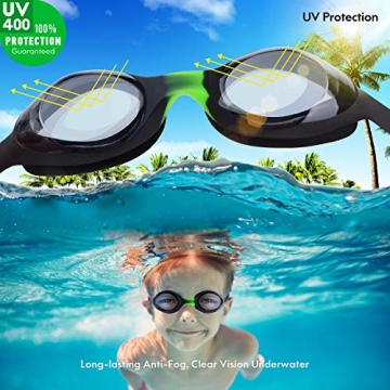 Careula Kids Swim Goggles for Ages 2-12 - Buy Now!
