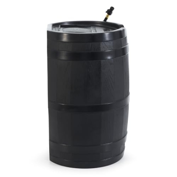 FCMP 45 Gallon Heavy Duty Eco-Friendly Rain Barrel