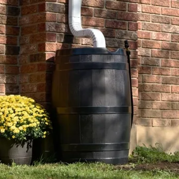 FCMP 45 Gallon Heavy Duty Eco-Friendly Rain Barrel