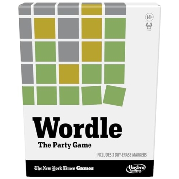 Wordle Party Game for 2-4 Players, Ages 14+, by Hasbro Gaming