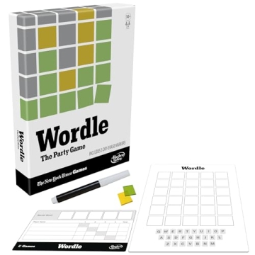 Wordle Party Game for 2-4 Players, Ages 14+, by Hasbro Gaming
