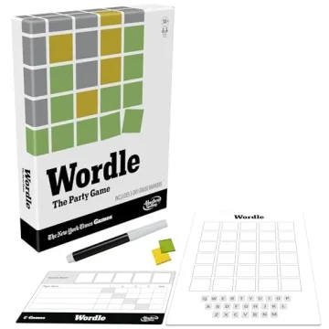 Wordle Party Game for 2-4 Players, Ages 14+, by Hasbro Gaming