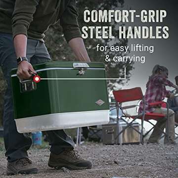 Coleman 54-Quart Cooler for Camping & Outdoor Fun