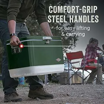 Coleman 54-Quart Cooler for Camping & Outdoor Fun