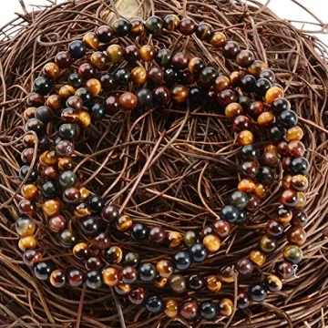 Multicolor Tiger's Eye Bracelet for Vitality & Energy