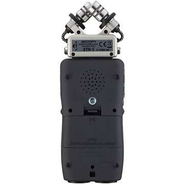 Zoom H5 Handy Recorder Kit with a Custom Windbuster, AD-17 AC Adapter, Closed-Back Stereo Headphones and a 16GB Memory Card