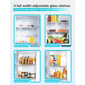 17 Cu. Ft. BLACK+DECKER Convertible Freezer Refrigerator