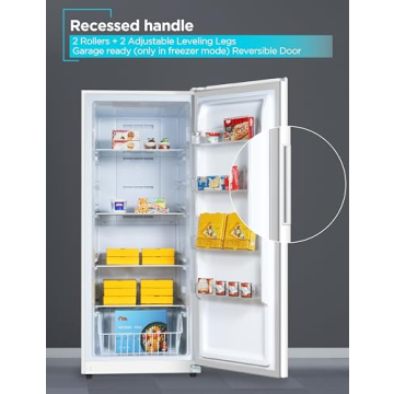 17 Cu. Ft. BLACK+DECKER Convertible Freezer Refrigerator