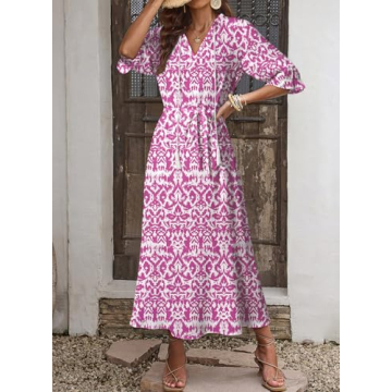 Dokotoo Maxi Dress - Elegant Summer Beach Fashion