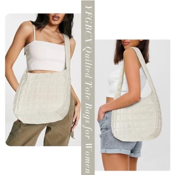 YFGBCX Stylish Quilted Tote Bag for Women - Perfect for Every Occasion