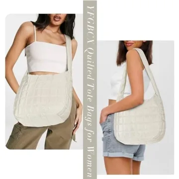 YFGBCX Stylish Quilted Tote Bag for Women - Perfect for Every Occasion