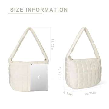 YFGBCX Stylish Quilted Tote Bag for Women - Perfect for Every Occasion