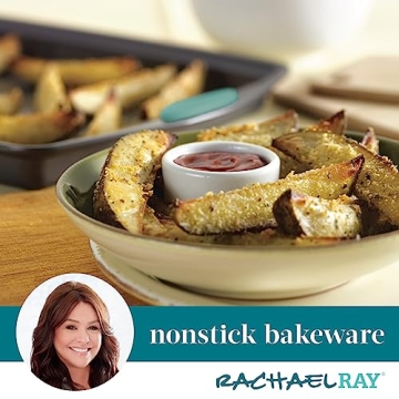 Rachael Ray Nonstick Cookie Pan Set for Easy Baking