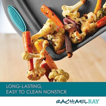 Rachael Ray Nonstick Cookie Pan Set for Easy Baking