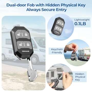 ONNAIS RV Keyless Entry Door Lock – Secure & Convenient