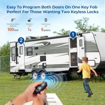 ONNAIS RV Keyless Entry Door Lock – Secure & Convenient