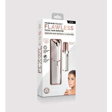 Painless Women's Facial Hair Remover with LED Light