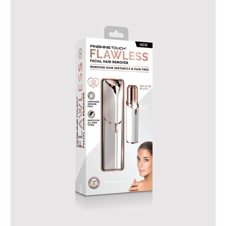 Painless Women's Facial Hair Remover with LED Light