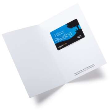 Amazon.com $40 Gift Card in a Greeting Card (Amazon Kindle Design)