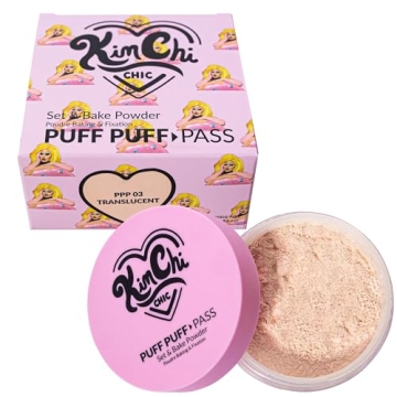 Kimchi Chic Beauty Puff Puff Pass Set & Bake Powder - Flawless Finish