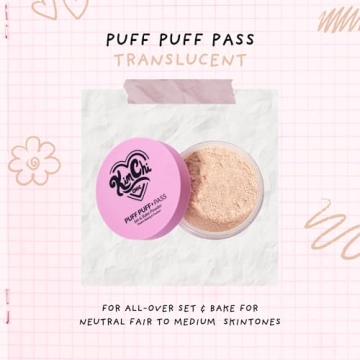 Kimchi Chic Beauty Puff Puff Pass Setting Powder - Flawless Matte Finish