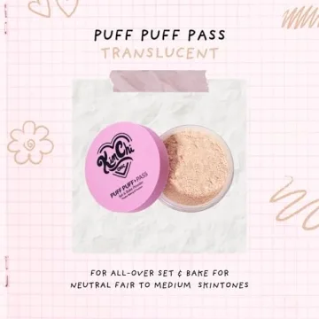 Kimchi Chic Beauty Puff Puff Pass Setting Powder - Flawless Matte Finish