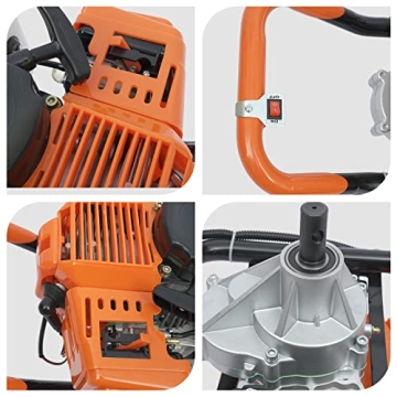 DYRABREST Gas Powered Earth Auger - Versatile Fence Drill