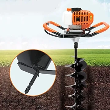 DYRABREST Gas Powered Earth Auger - Versatile Fence Drill