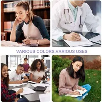 Retractable 4-in-1 Multicolor Ballpoint Pen Set - Perfect for All Ages