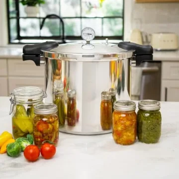 Barton 22-Quart Pressure Canner with Built-in Gauge