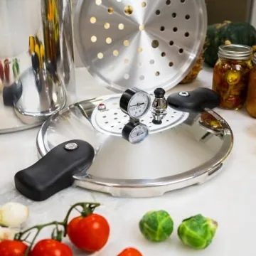 Barton 22-Quart Pressure Canner with Built-in Gauge