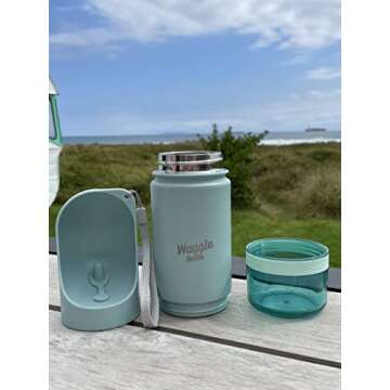 Premium TEMPRESERVE Dog Water Bottle for Hydration