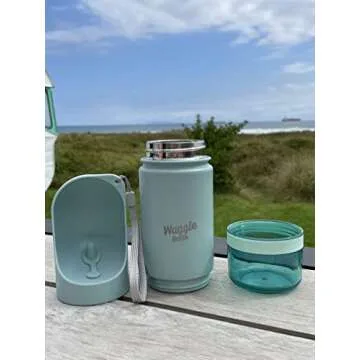 Premium TEMPRESERVE Dog Water Bottle for Hydration