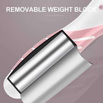 Jump Rope with Adjustable Weights and Digital Counter