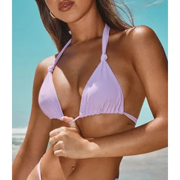 Two Piece Purple Swimsuit for Women Stylish and Sexy