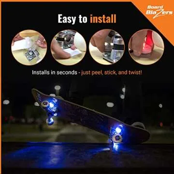 Board Blazers LED Lights for Skateboards, Longboards & Scooters
